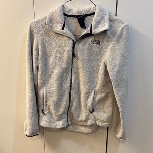 The North Face Light Gray Fleece Jacket
